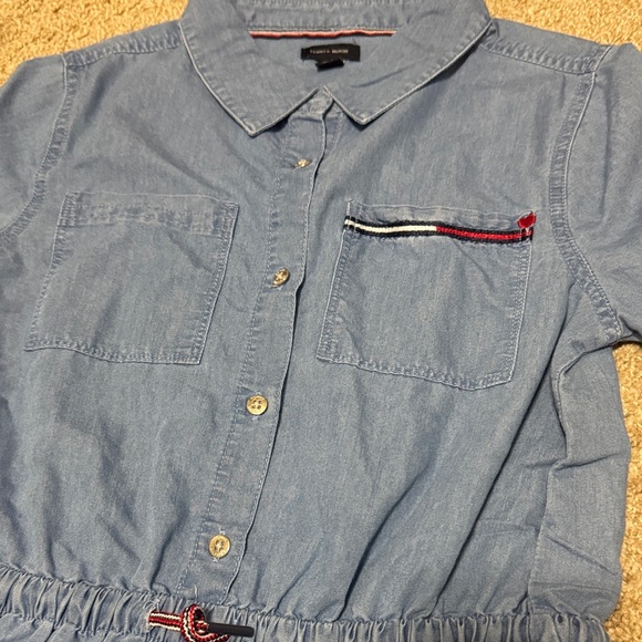 Tommy Hilfiger Blue girls Dress - Picture 3 of 3